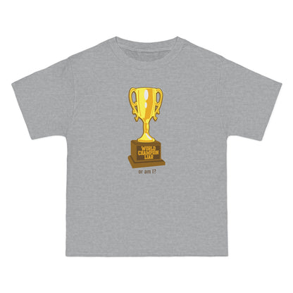 World Champion Liar - Or Am I? - Men's Heavyweight T-Shirt