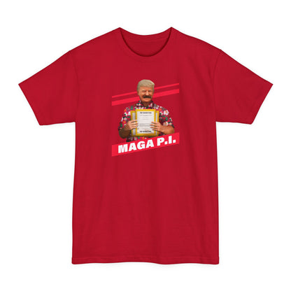Maga P.I. (Donald Trump) - Men's Tall T-Shirt