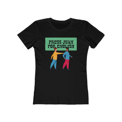 Press Jiun For English - Women’s T-Shirt