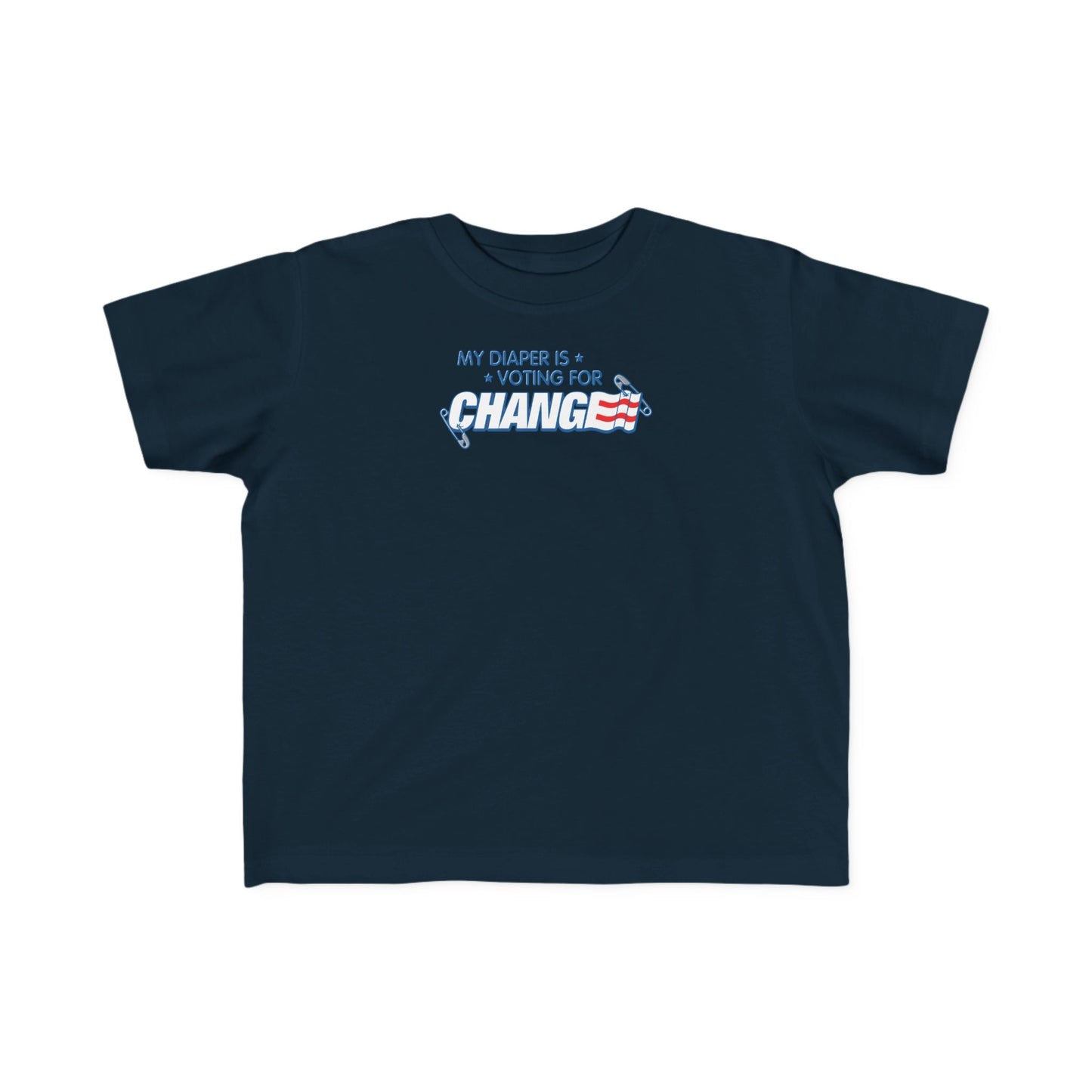 My Diaper Is Voting For Change - Toddler T-Shirt