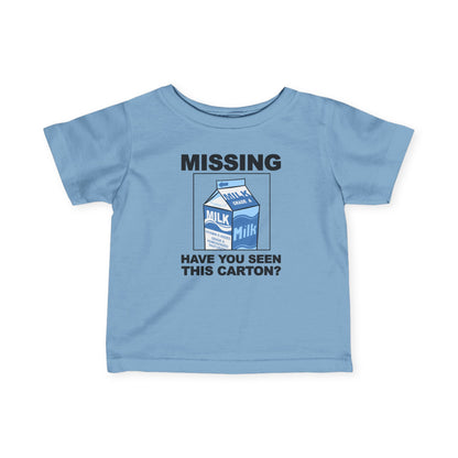 Missing - Have You Seen This Carton? - Baby T-Shirt
