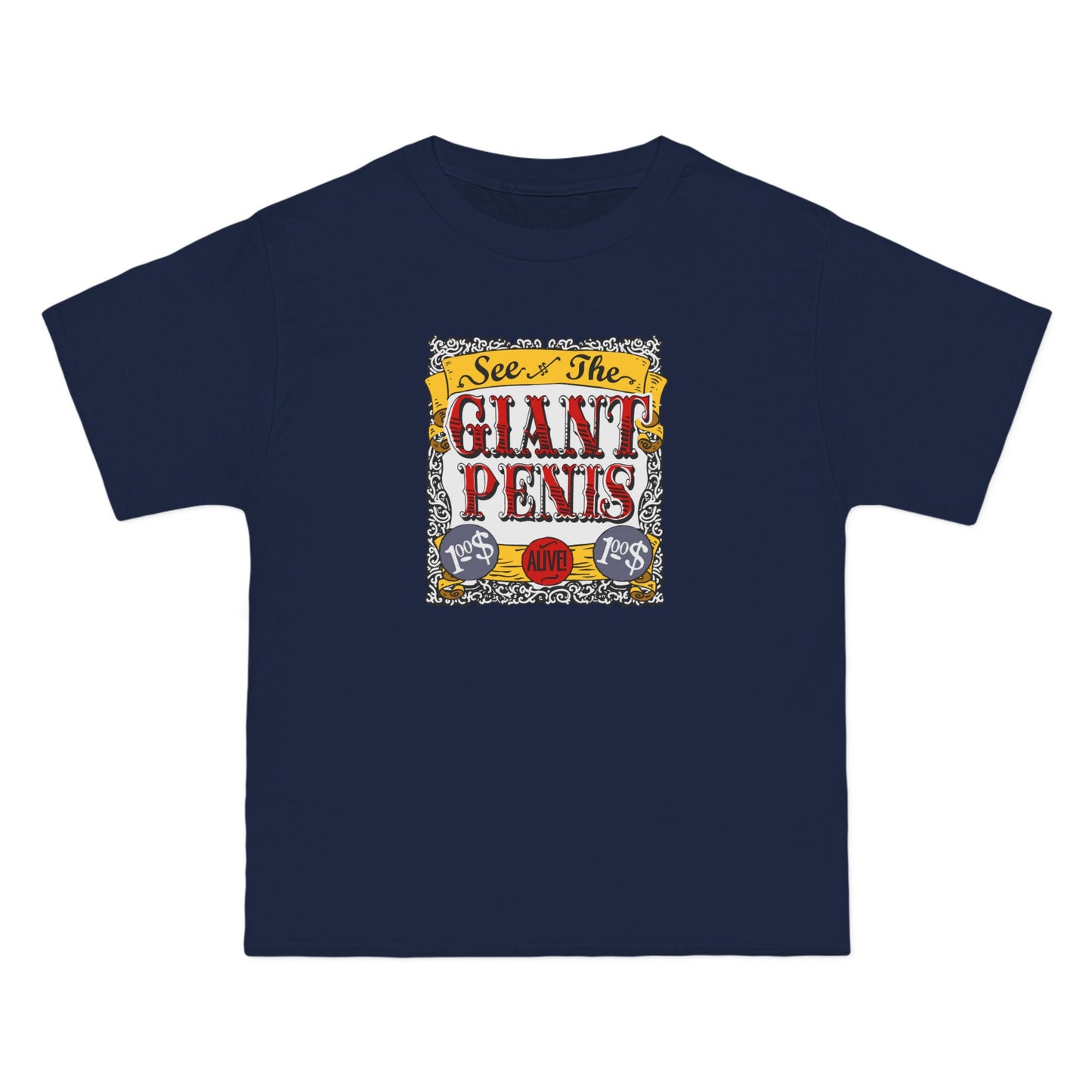 See The Giant Penis - Men's Heavyweight T-Shirt