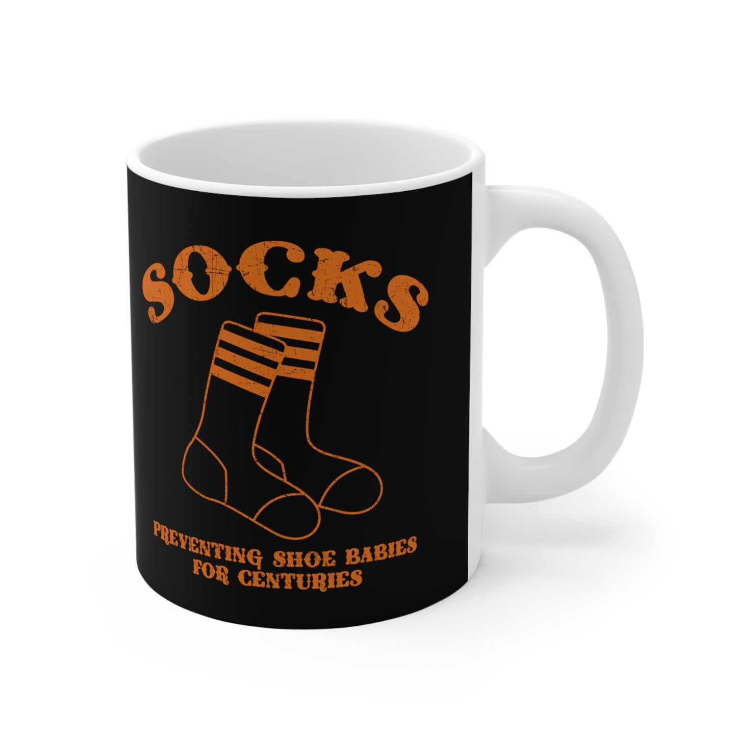 Socks - Preventing Shoe Babies For Centuries - Mug