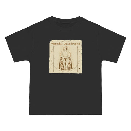 Vitruvian Quadriplegic - Men's Heavyweight T-Shirt