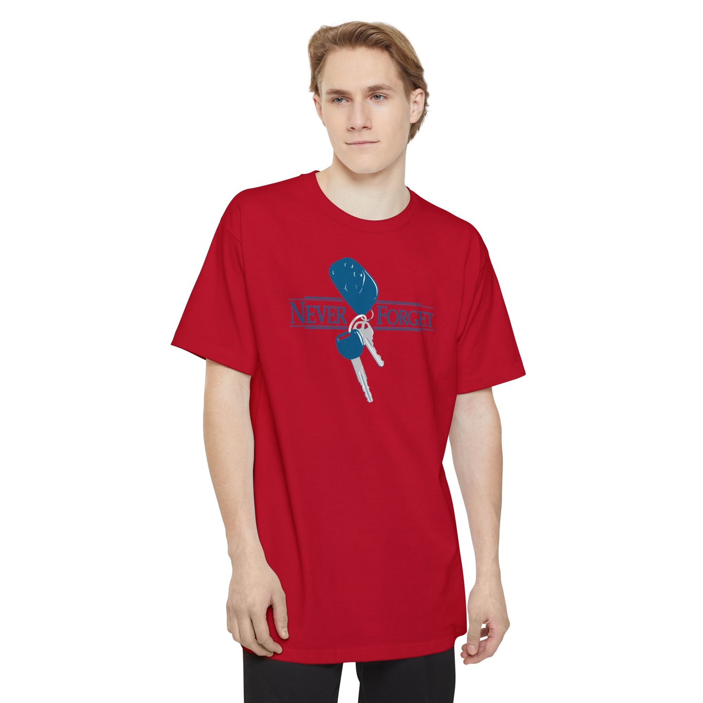 Never Forget (Keys) - Men's Tall T-Shirt