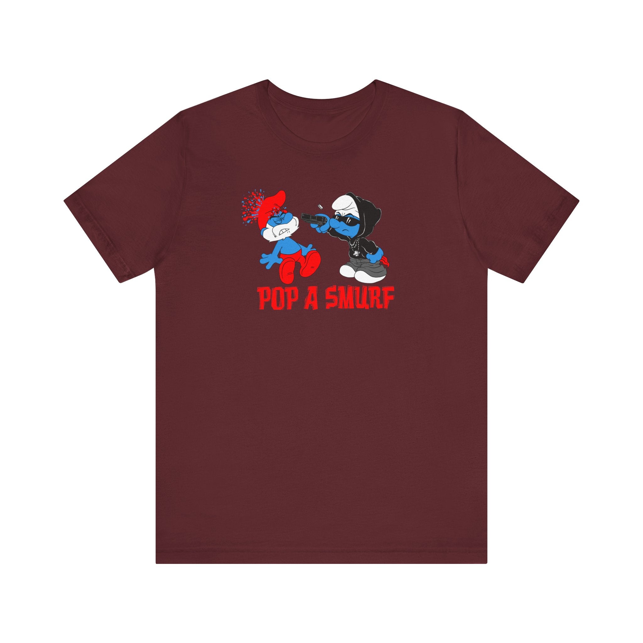Pop A Smurf - Men's T-Shirt – T-Shirt Hell