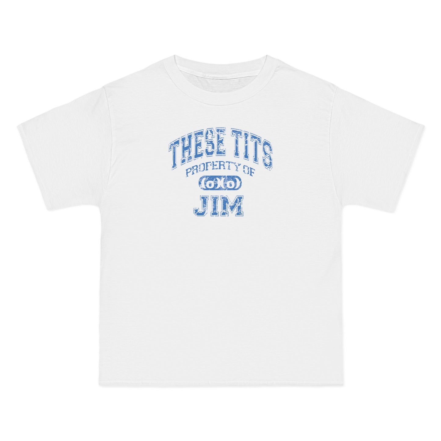 These Tits Property Of (Name) - Men's Tall T-Shirt