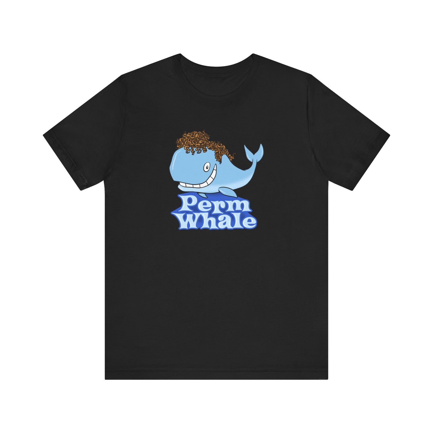 Perm Whale - Men's T-Shirt