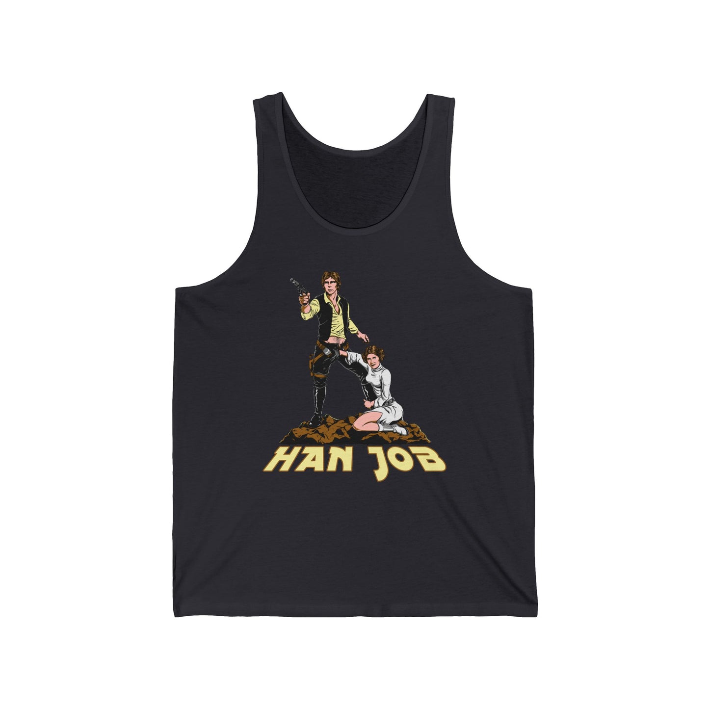 Han Job (Han Solo Princess Leia) - Unisex Tank