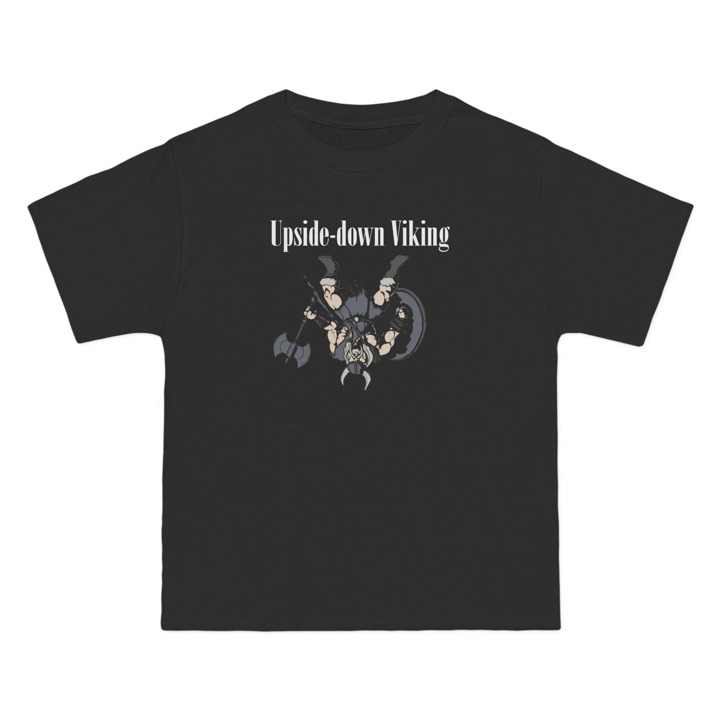 Upside-Down Viking - Men's Heavyweight T-Shirt