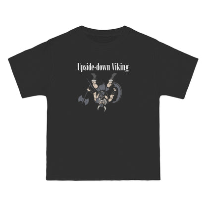 Upside-Down Viking - Men's Heavyweight T-Shirt