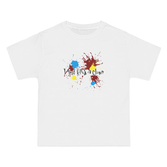 I Just Killed A Clown - Men's Heavyweight T-Shirt