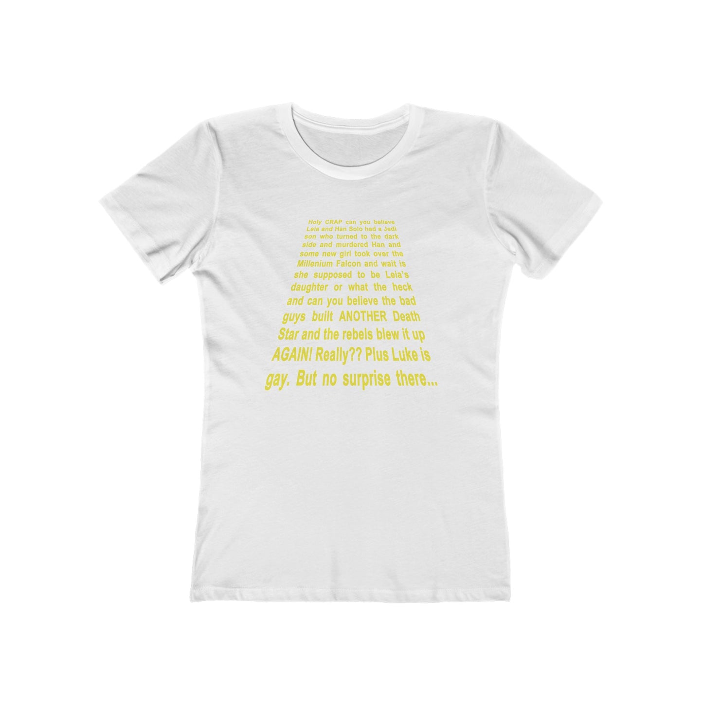 Star Wars Spoiler Shirt - Women’s T-Shirt