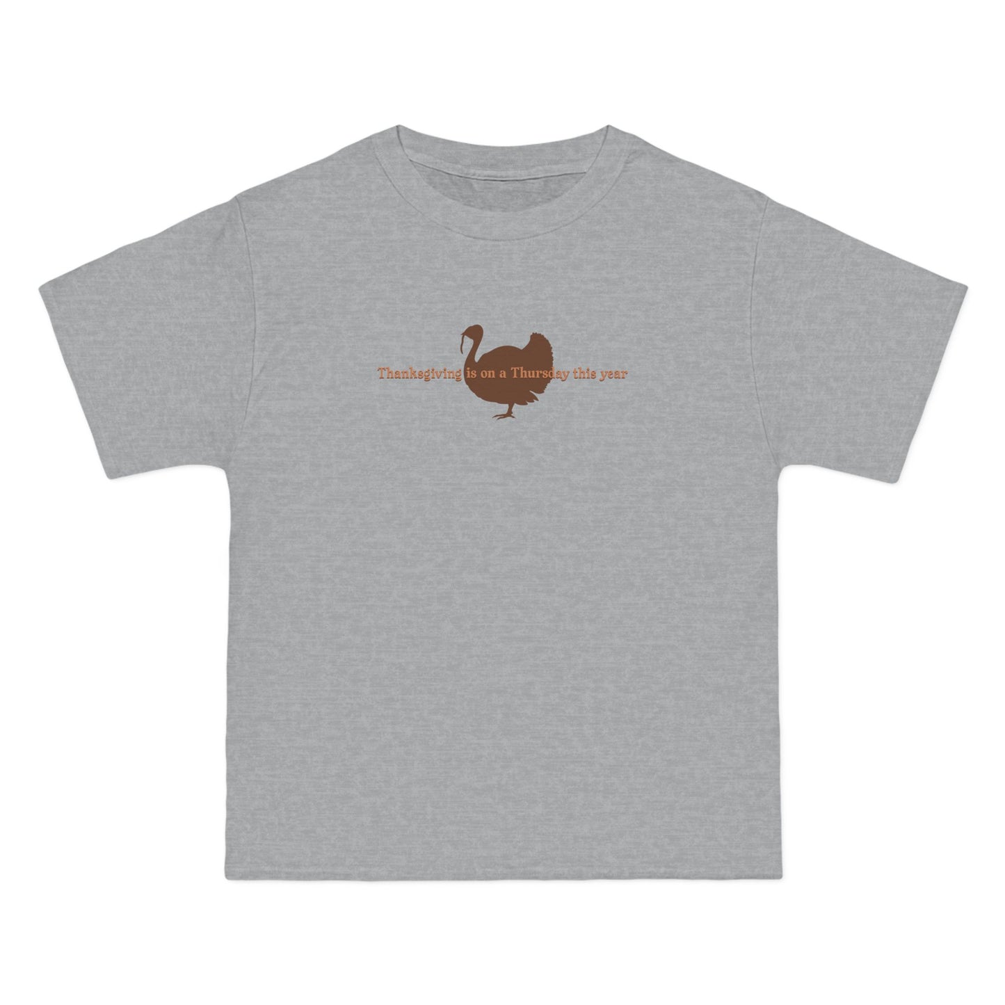 Thanksgiving Is On A Thursday This Year. - Men's Heavyweight T-Shirt