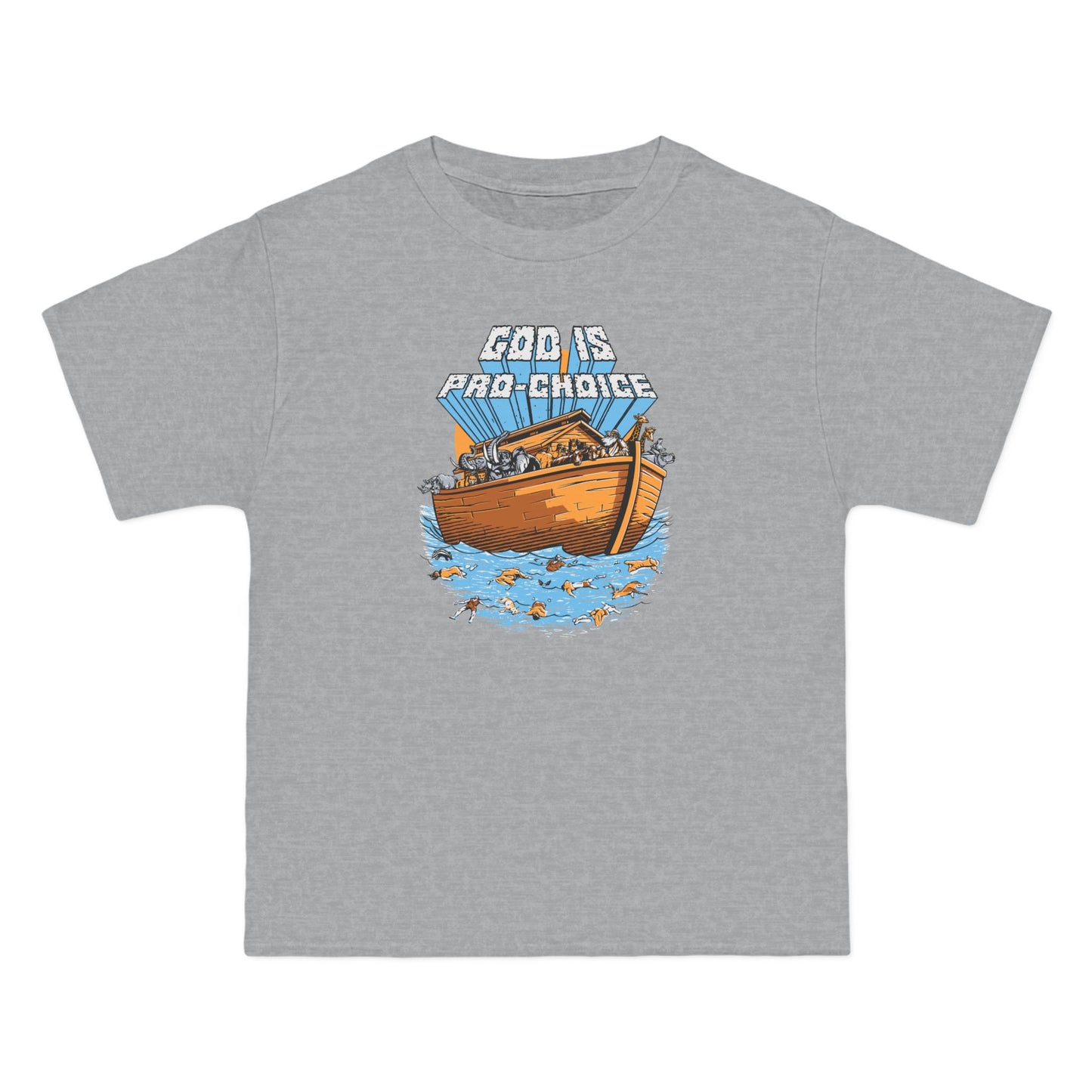 God Is Pro-Choice - Men's Heavyweight T-Shirt