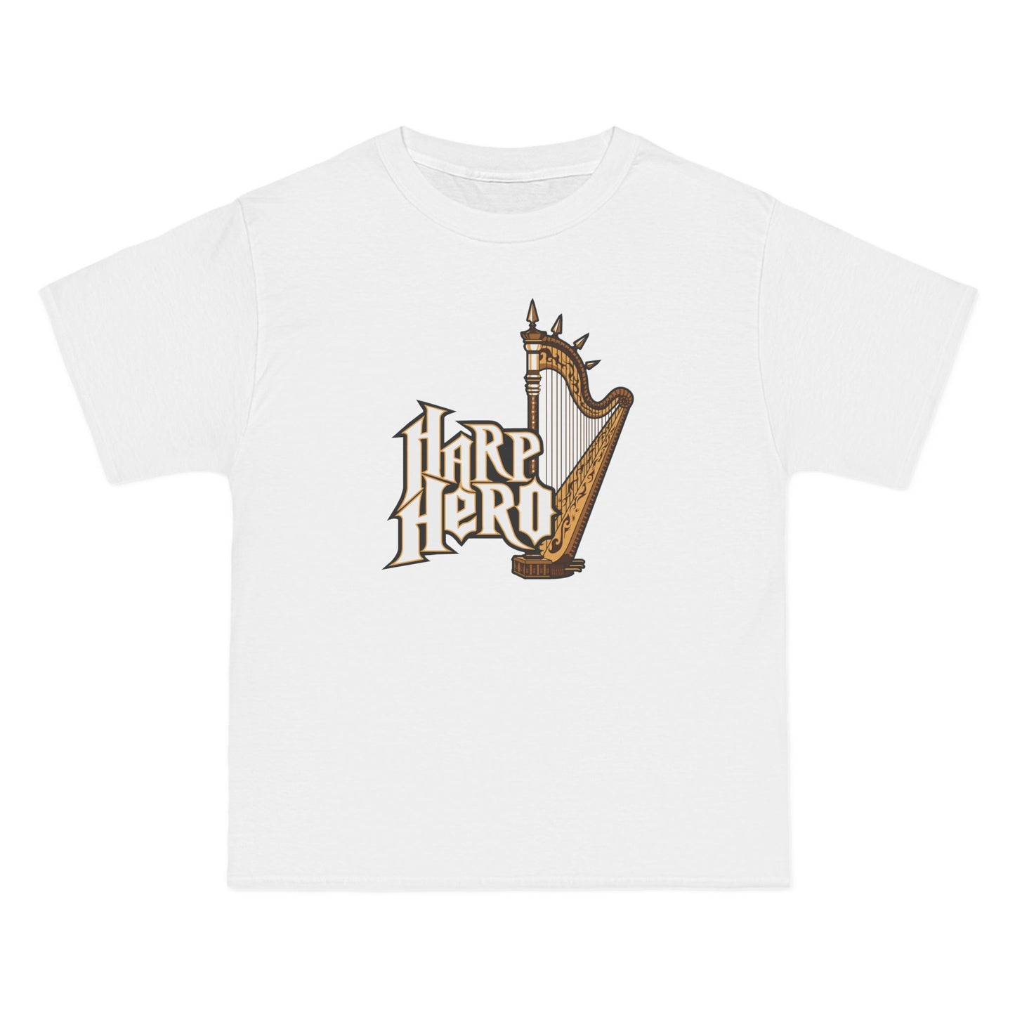 Harp Hero - Men's Heavyweight T-Shirt