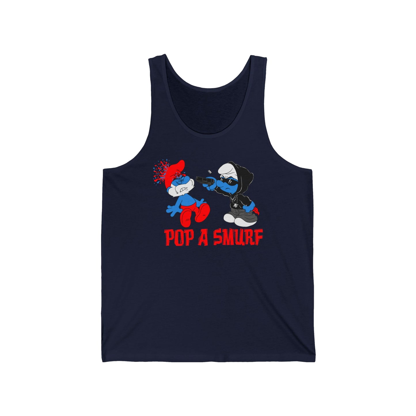 Pop A Smurf - Unisex Tank