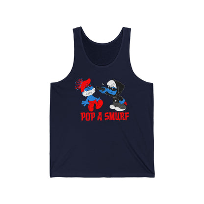Pop A Smurf - Unisex Tank
