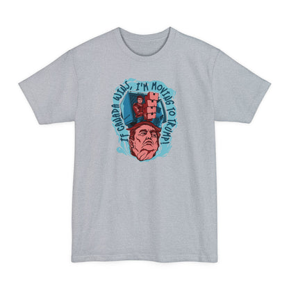 If Canada Wins I'm Moving To Trump - Men's Tall T-Shirt