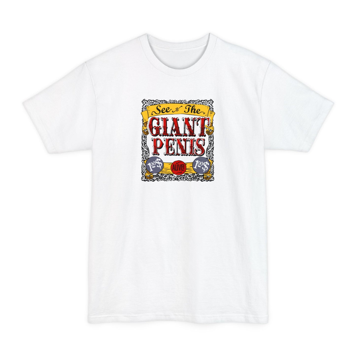 See The Giant Penis - Men's Tall T-Shirt