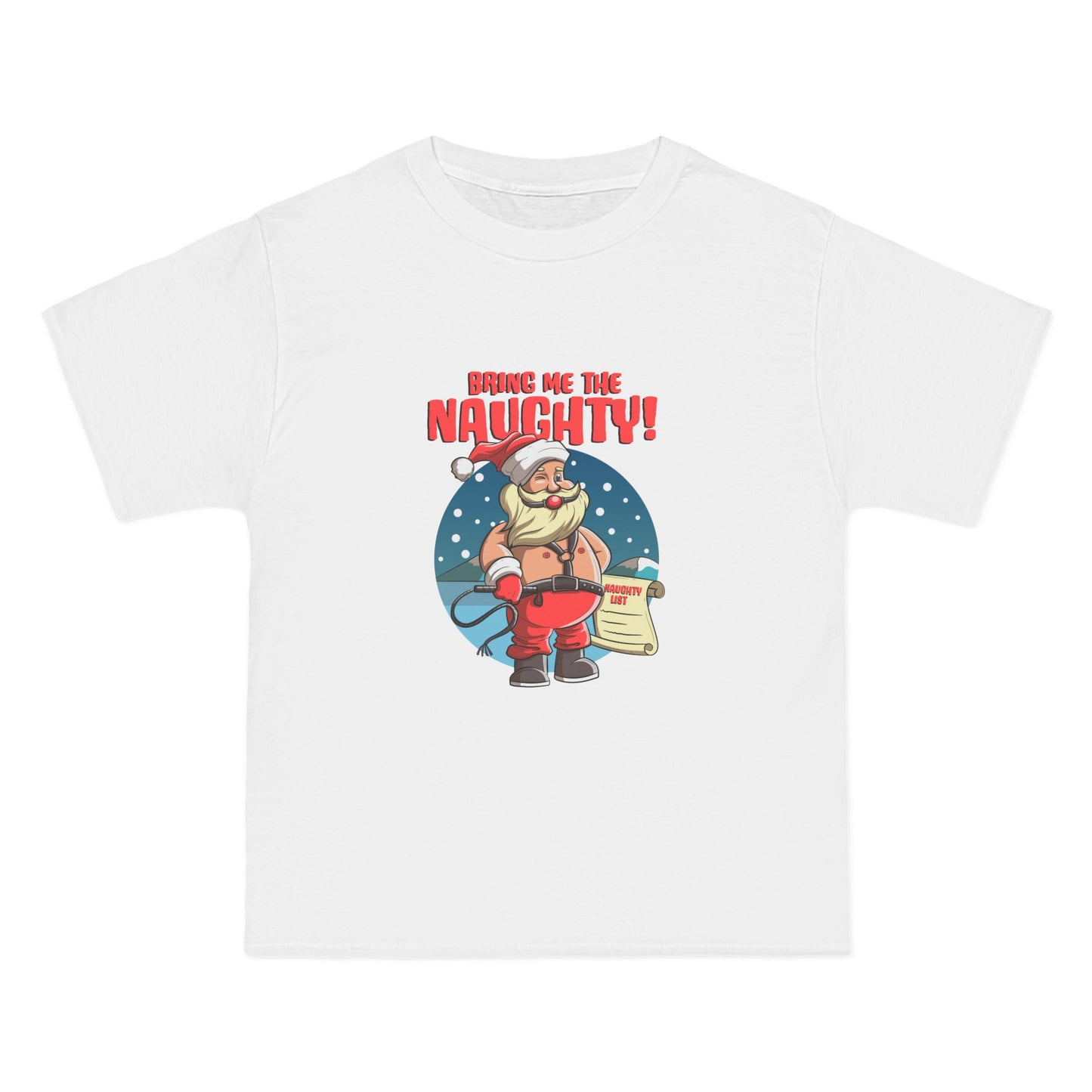 Bring Me The Naughty! - Men's Heavyweight T-Shirt
