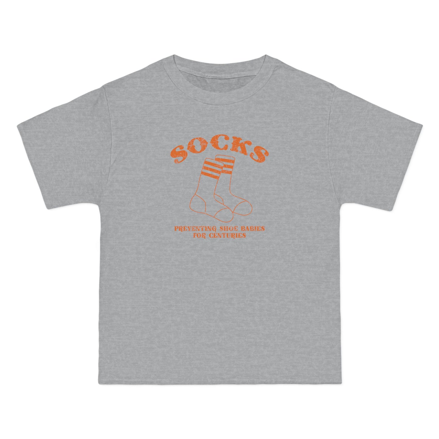 Socks - Preventing Shoe Babies For Centuries - Men's Heavyweight T-Shirt