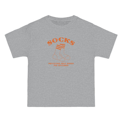Socks - Preventing Shoe Babies For Centuries - Men's Heavyweight T-Shirt