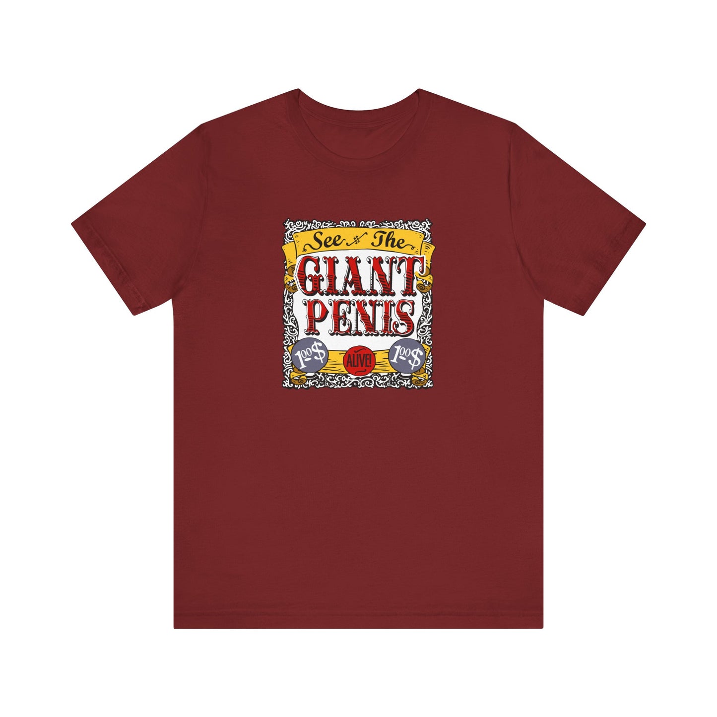 See The Giant Penis - Men's T-Shirt