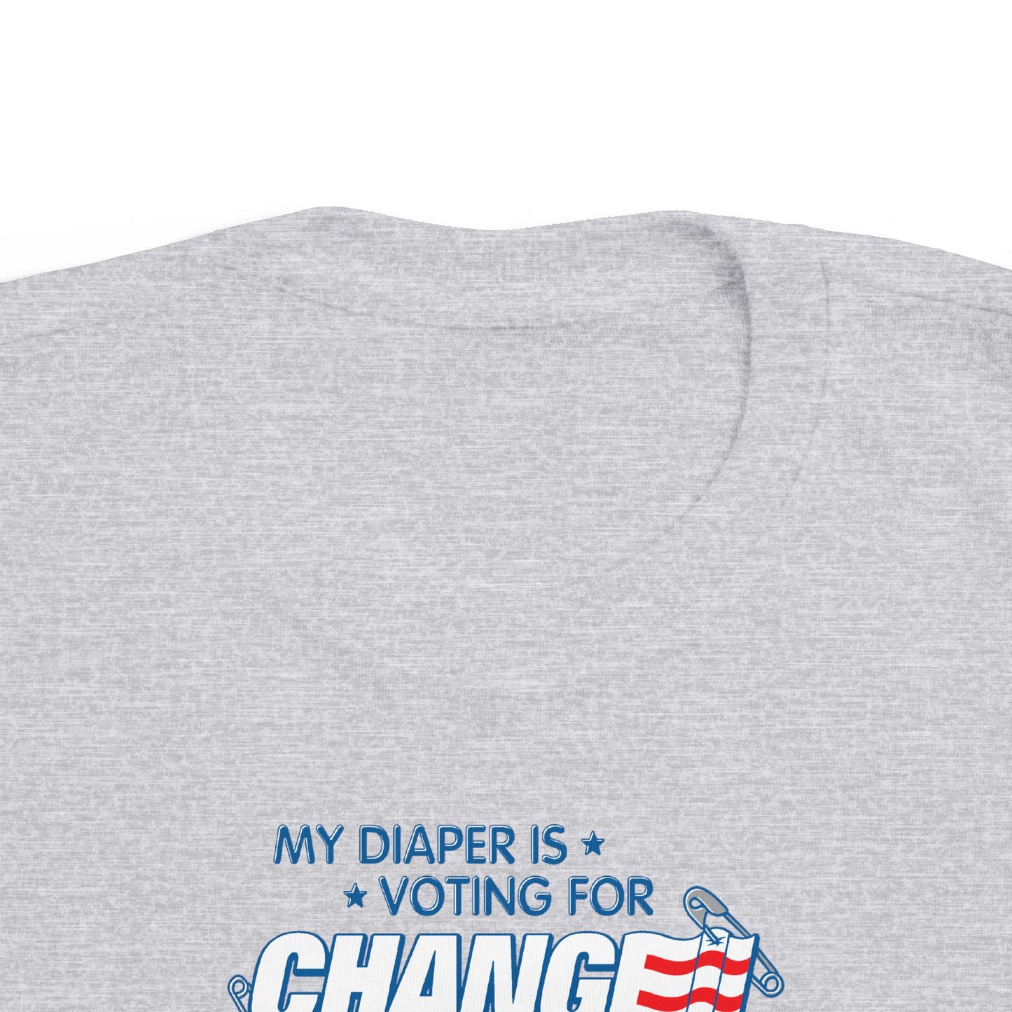 My Diaper Is Voting For Change - Toddler T-Shirt