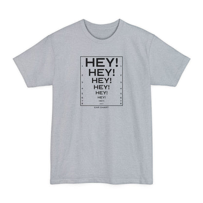 Ear Chart - Men's Tall T-Shirt