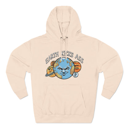 Earth Kicks Ass - Hoodie