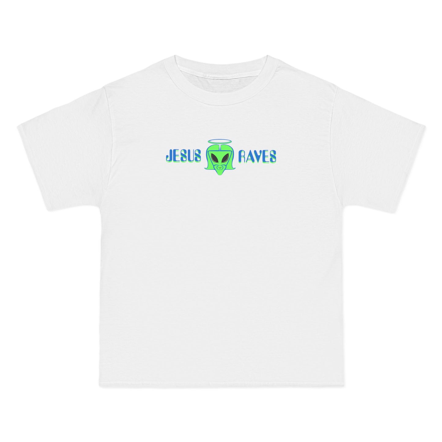 Jesus Raves - Men's Heavyweight T-Shirt