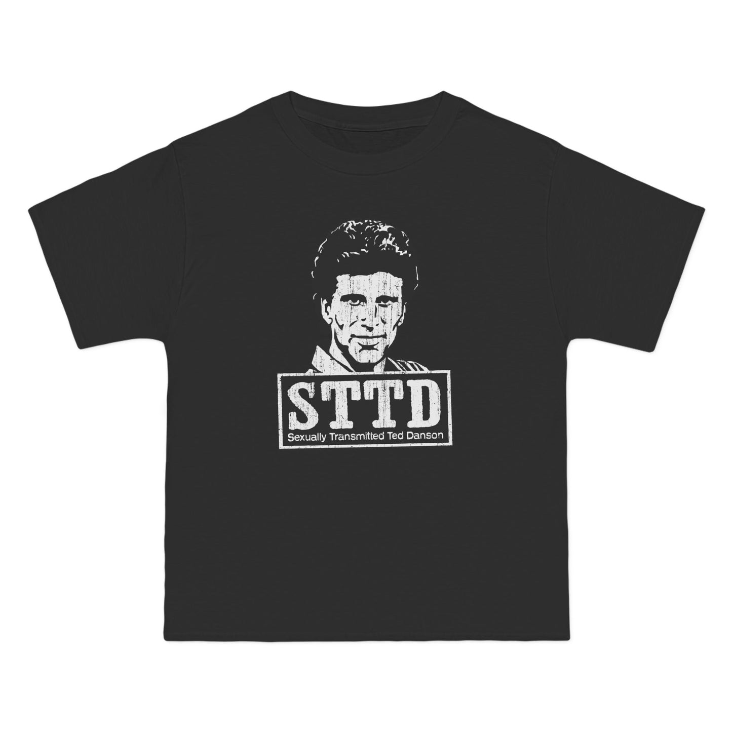 STTD - Sexually Transmitted Ted Danson - Men's Heavyweight T-Shirt