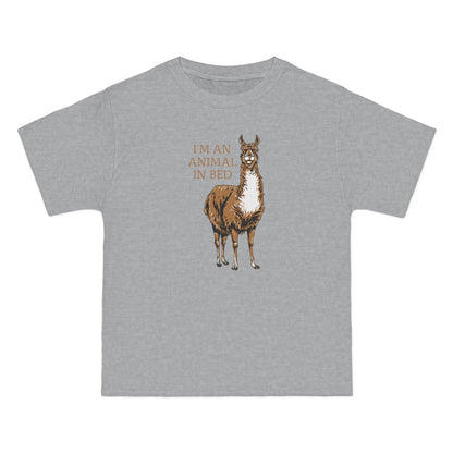 I'm An Animal In Bed - Men's Heavyweight T-Shirt