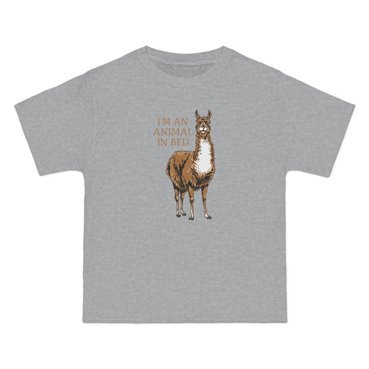 I'm An Animal In Bed - Men's Heavyweight T-Shirt