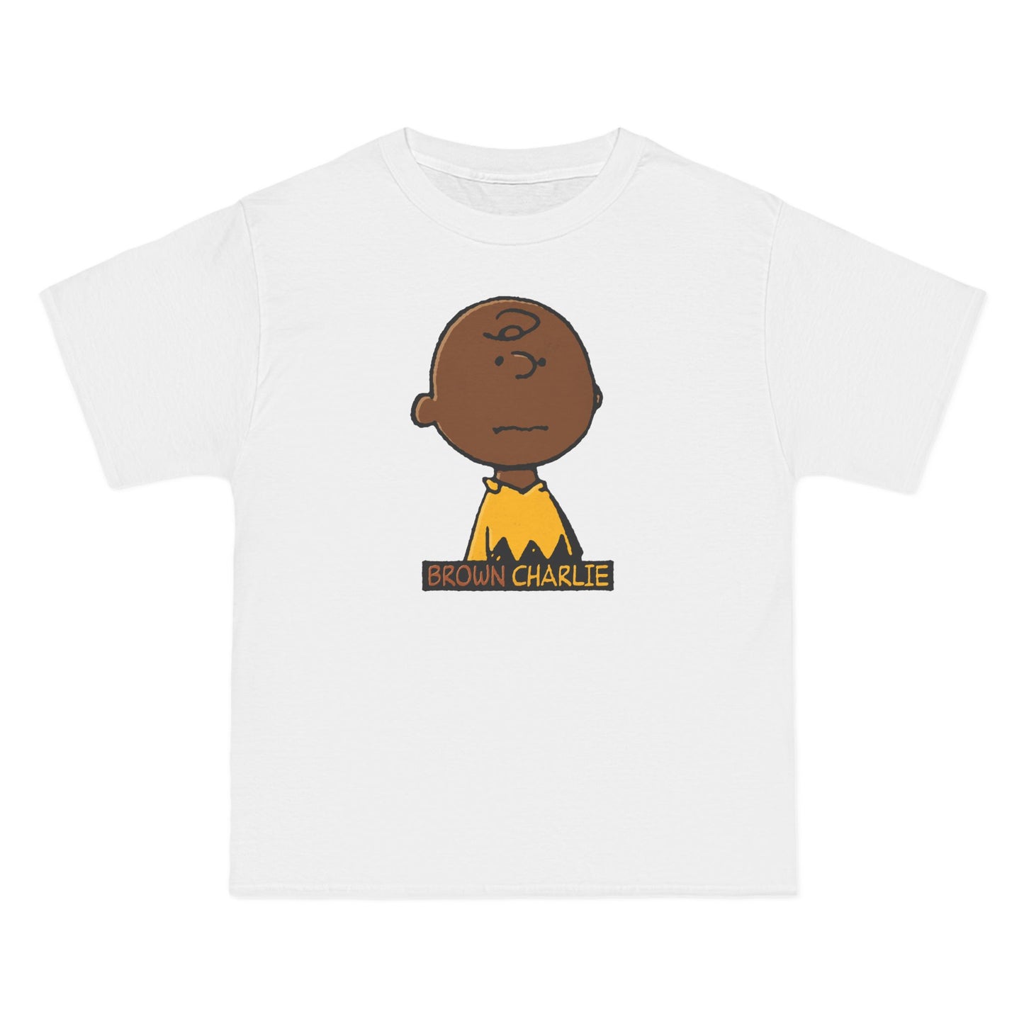Brown Charlie - Men's Heavyweight T-Shirt