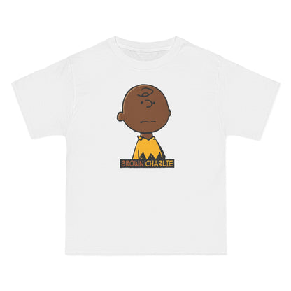 Brown Charlie - Men's Heavyweight T-Shirt