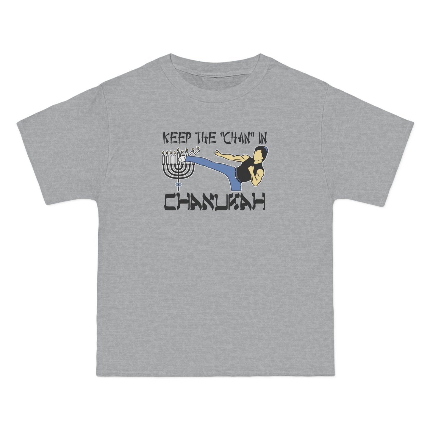 Keep The Chan In Chanukah - Men's Heavyweight T-Shirt