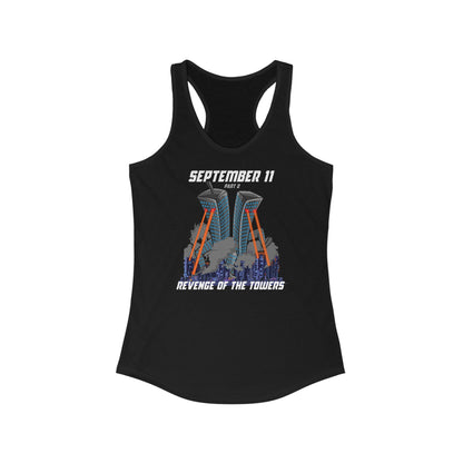 September 9-11 Part Two - Revenge Of The Towers - Women's Racerback Tank