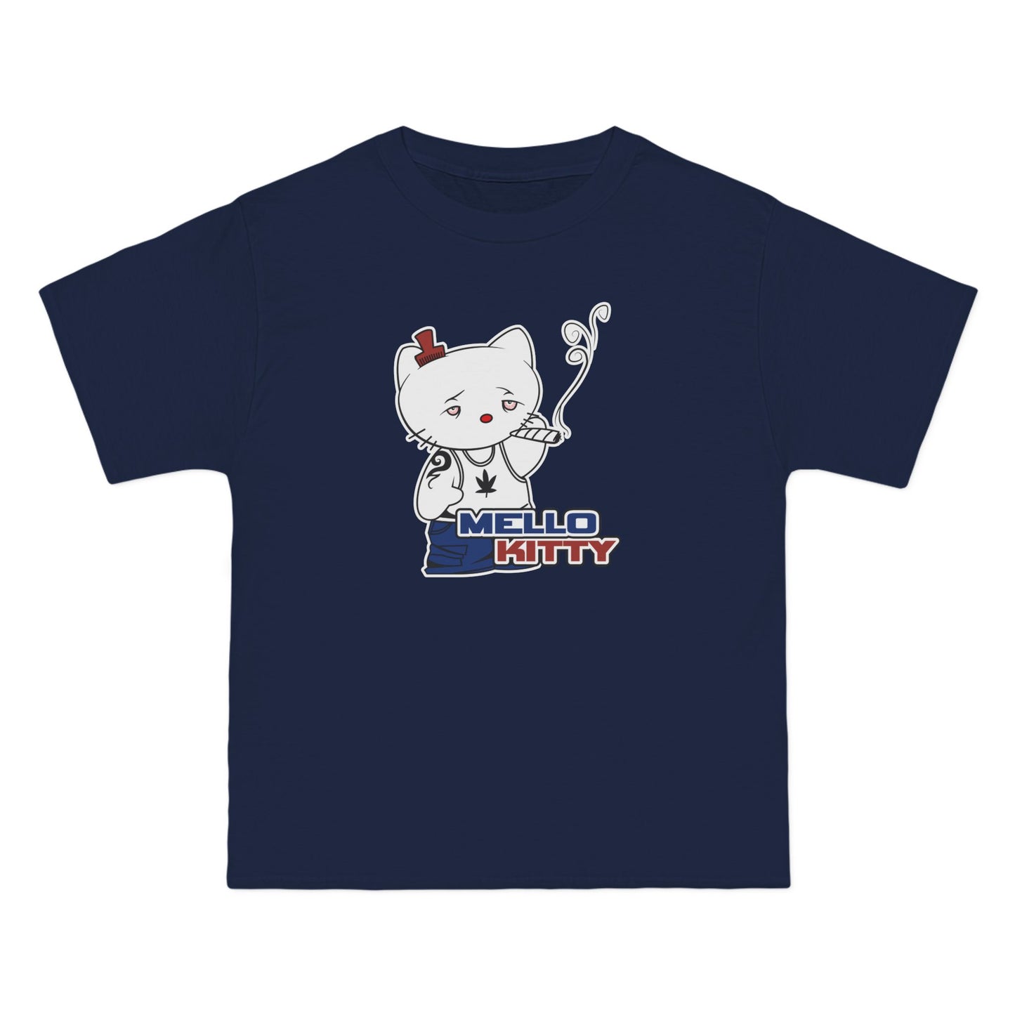 Mello Kitty - Men's Heavyweight T-Shirt
