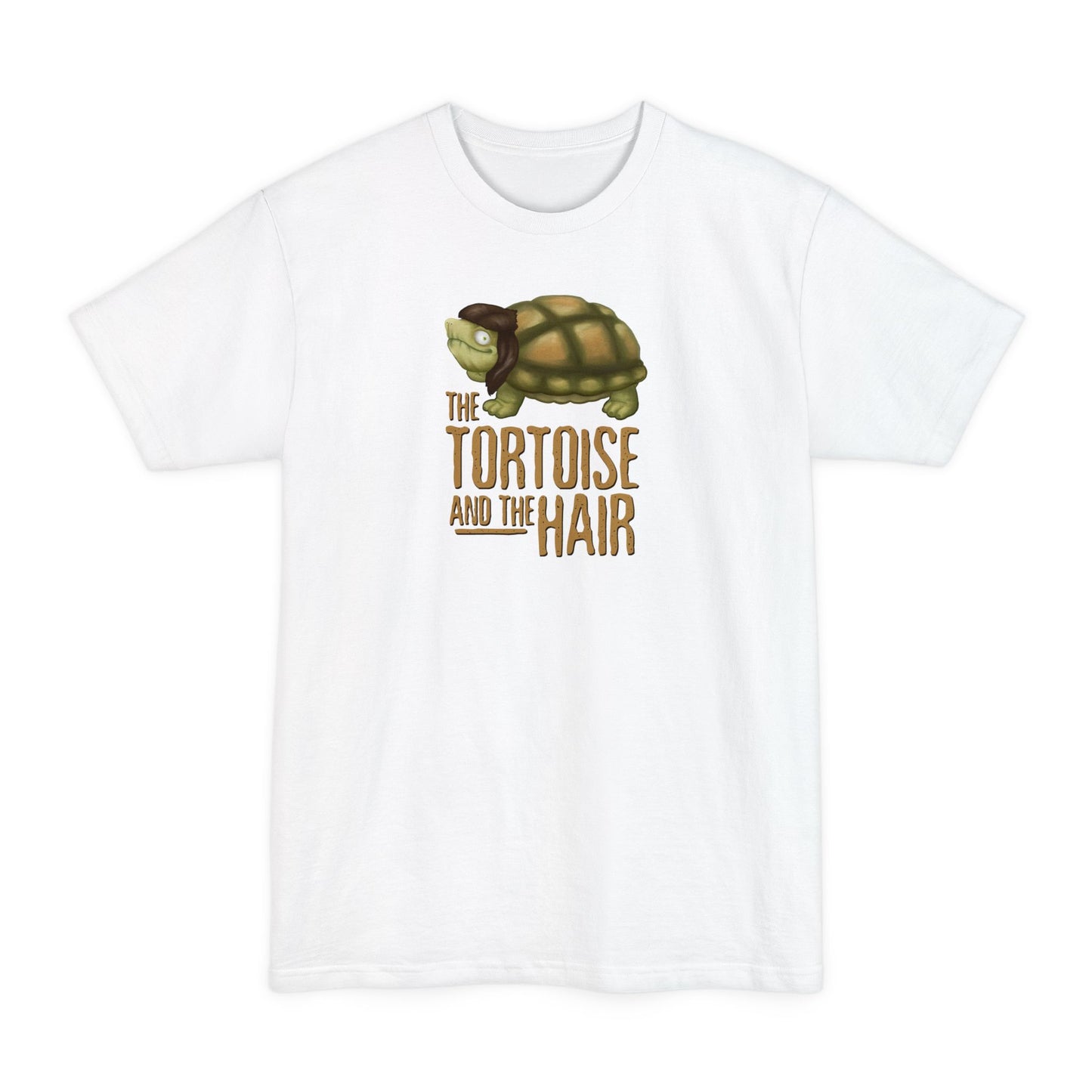 The Tortoise And The Hair - Men's Tall T-Shirt