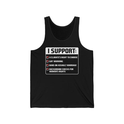 I Support A Climate's Right To Choose - Unisex Tank