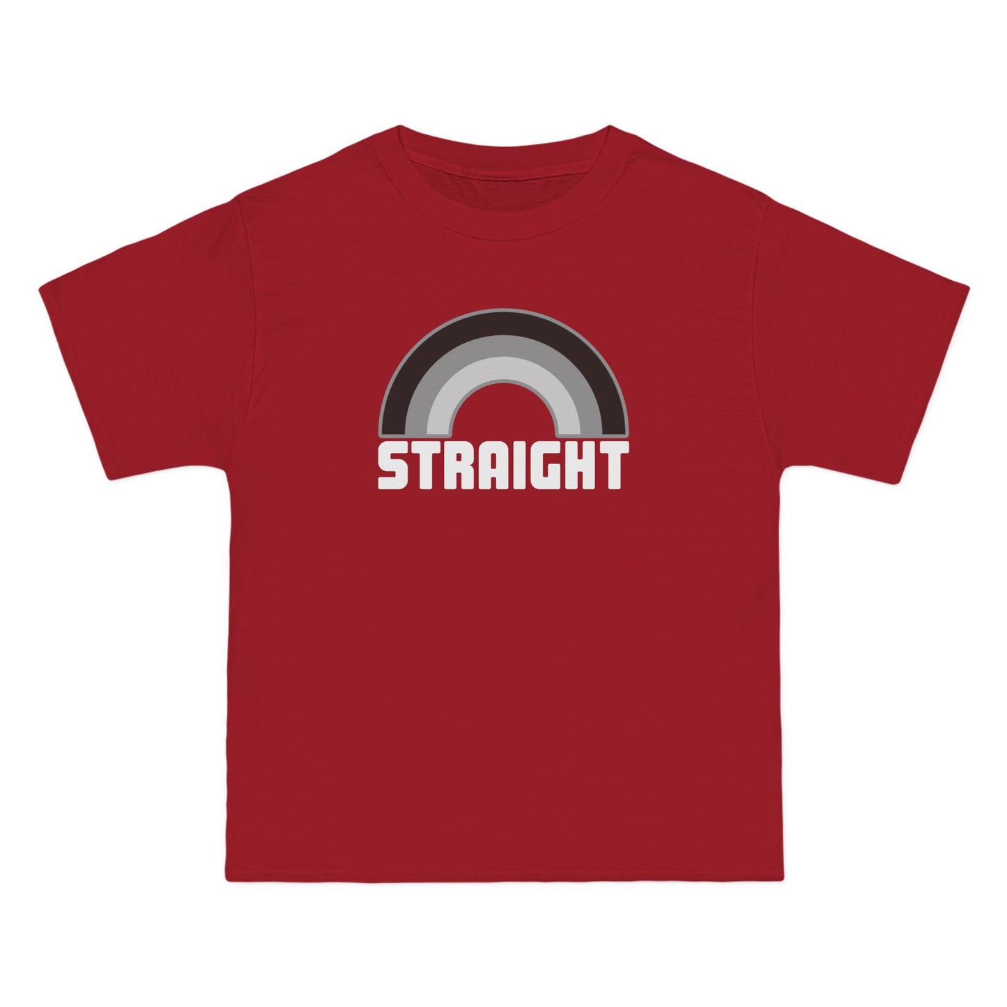 Straight - Men's Heavyweight T-Shirt