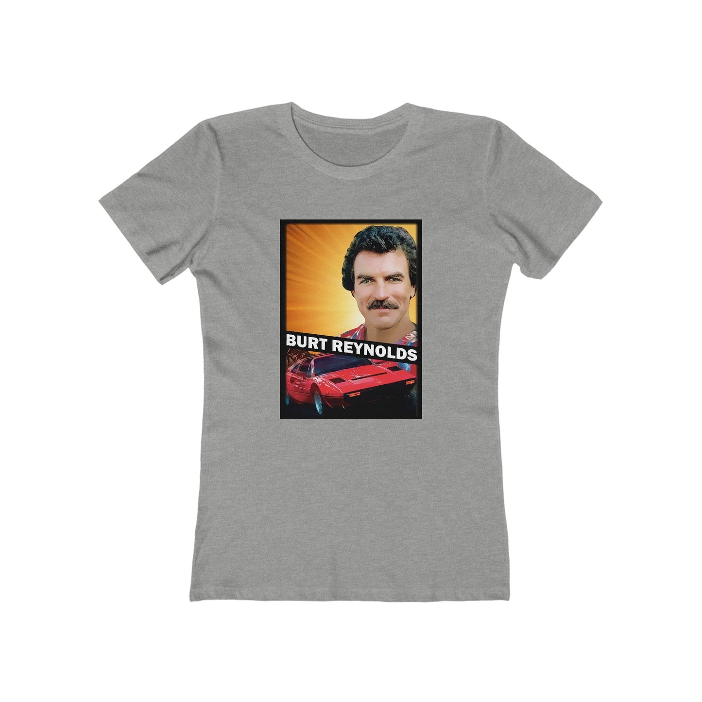 Burt Reynolds (Tom Selleck) - Women's T-Shirt