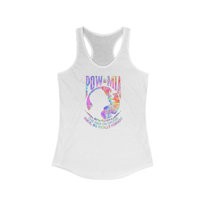 Pow/Mia (War On Drugs) - Women’s Racerback Tank