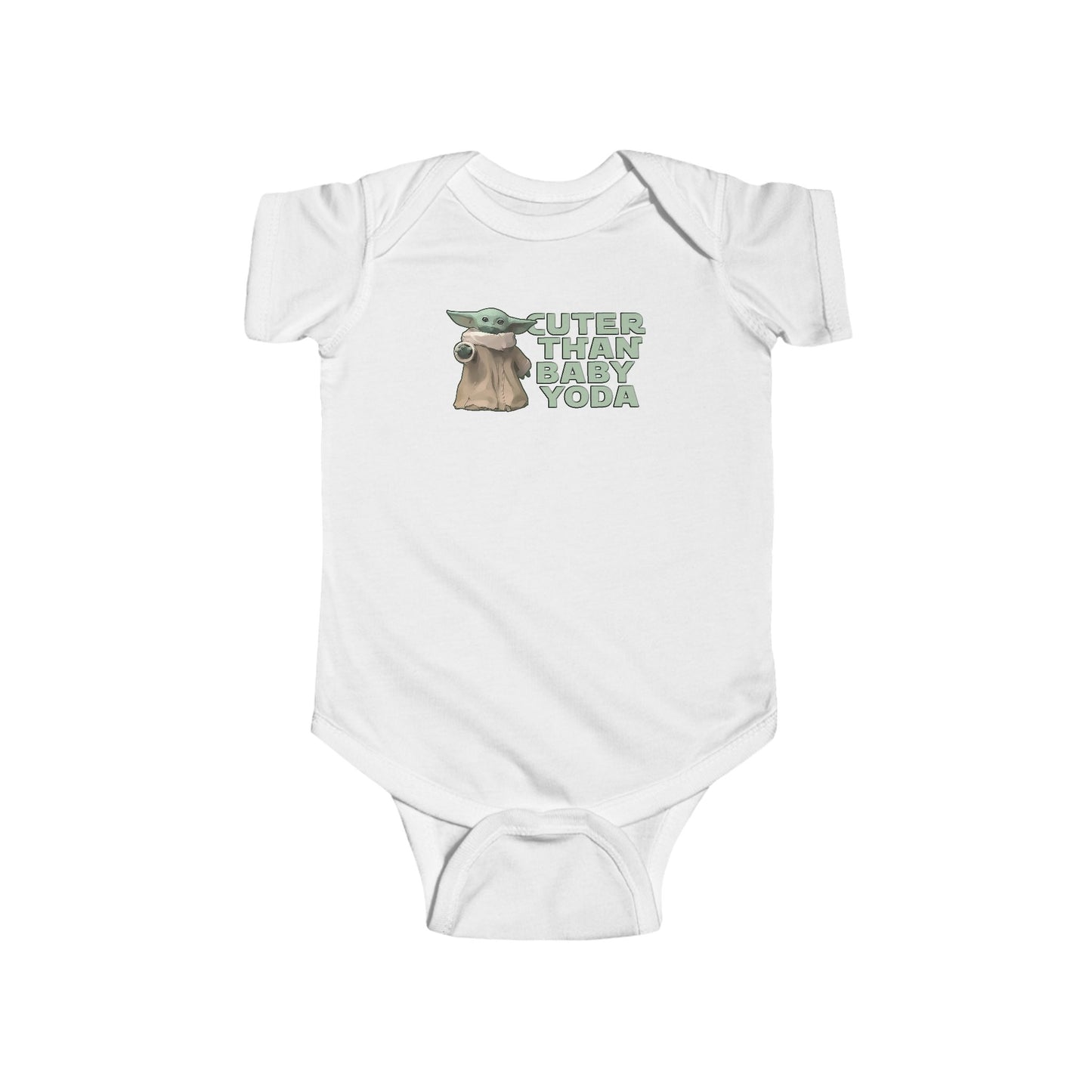 Cuter Than Baby Yoda - Baby Onesie