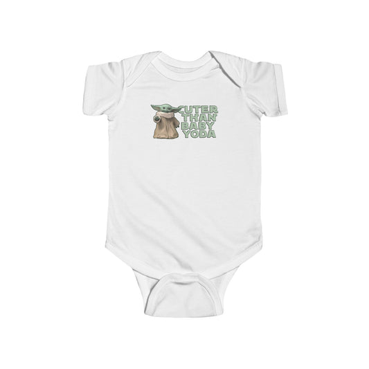 Cuter Than Baby Yoda - Baby Onesie
