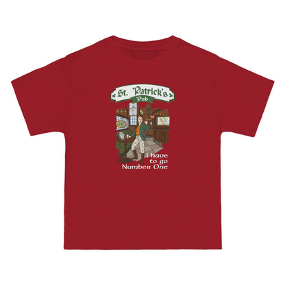 St. Patrick's Pub (Jean-Luc Picard) - Men's Heavyweight T-Shirt