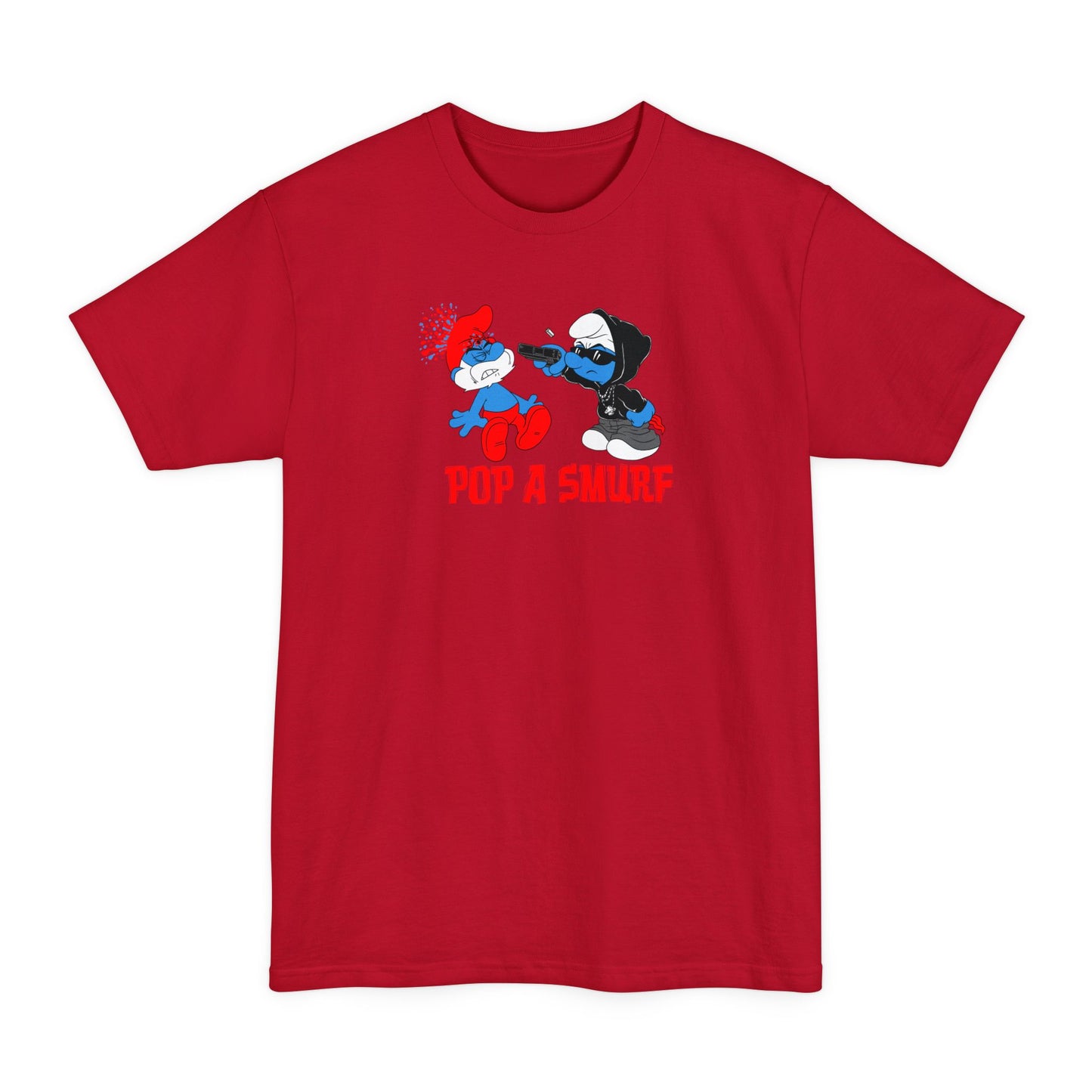 Pop A Smurf - Men's Tall T-Shirt