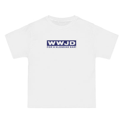 WWJD For A Klondike Bar - Men's Heavyweight T-Shirt